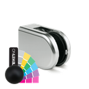 KRONOS D-shape, connection flat covercaps RAL matt