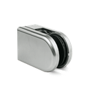 KRONOS D-shape, connection Ø42.4mm covercaps stainless steel