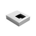 GUARDIAN OF THE UNIVERSE covercap end/mid post 58x58mm, aluminum mill finish