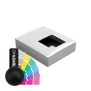 GUARDIAN OF THE UNIVERSE covercap end/mid post 58x58mm, aluminum RAL matt