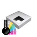 GUARDIAN OF THE UNIVERSE covercap cornerpost 58x58mm, alum. RAL shiny