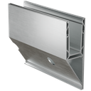 TF-3621 glass profile L=5000mm, aluminum mill finish