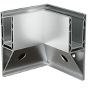 TF-3621 inside corner 90°, aluminum mill finish