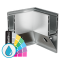 TF-3621 inside corner 90°, aluminum ARMOR RAL