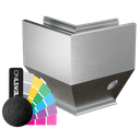 TF-3621 outside corner 90°, aluminum RAL structure