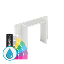 LAZORTRACK wall connector 42x48mm, aluminum ARMOR RAL