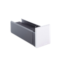 LAZORTRACK endcap left 42x48mm, aluminum ARMOR RAL