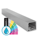 LAZORTRACK wall handrail 42x34mm L=5mtr, aluminum ARMOR RAL