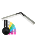 LAZORTRACK wall handrail 42x34mm inside corner 90°, aluminum RAL matt