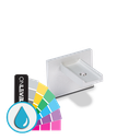 LAZORTRACK wall handrail 42x34mm endcap, aluminum ARMOR RAL