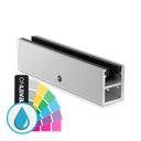 KAZIWALL side profile glass 20.76/21.52mm L=5000mm, aluminum ARMOR RAL