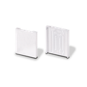 KAZIWALL endcap aluminum mill finish