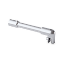 Reinforcement set Ø19mm glass-wall 90° glass 6/8/10mm L(max)=1035mm, brass chrome plated