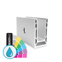 TF-6621 glass profile L=2500mm, aluminum ARMOR RAL