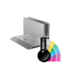 TL-3120 Glass profile L=5000mm alum. RAL shiny