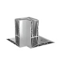 TL-3120 Inside corner 90° aluminum natural anodized