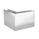 TL-3120 Outside corner 90° aluminum natural anodized