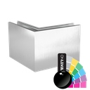 TL-3120 Outside corner 90° alum. RAL shiny