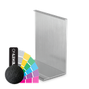 TL-3121 Covercap half height L=2500mm aluminum RAL matt