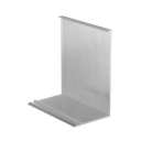 TL-3121 Covercap half height L=5000mm aluminum natural anodized