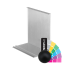 TL-3121 Covercap half height L=5000mm aluminum RAL matt