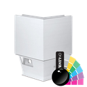 TL-3121 Outside corner 90° alum. RAL shiny