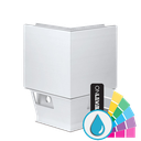 TL-3121 Outside corner 90° aluminum ARMOR RAL