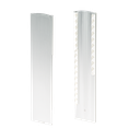 TL-3121 Endcap right half height covercap aluminum mill finish