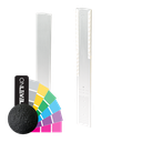 TL-3121 Endcap right half height covercap for stairway aluminum RAL struct.