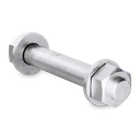 GUARDIAN OF THE UNIVERSE Center Mounting bolts side mount on steel M12x75mm, AISI 316